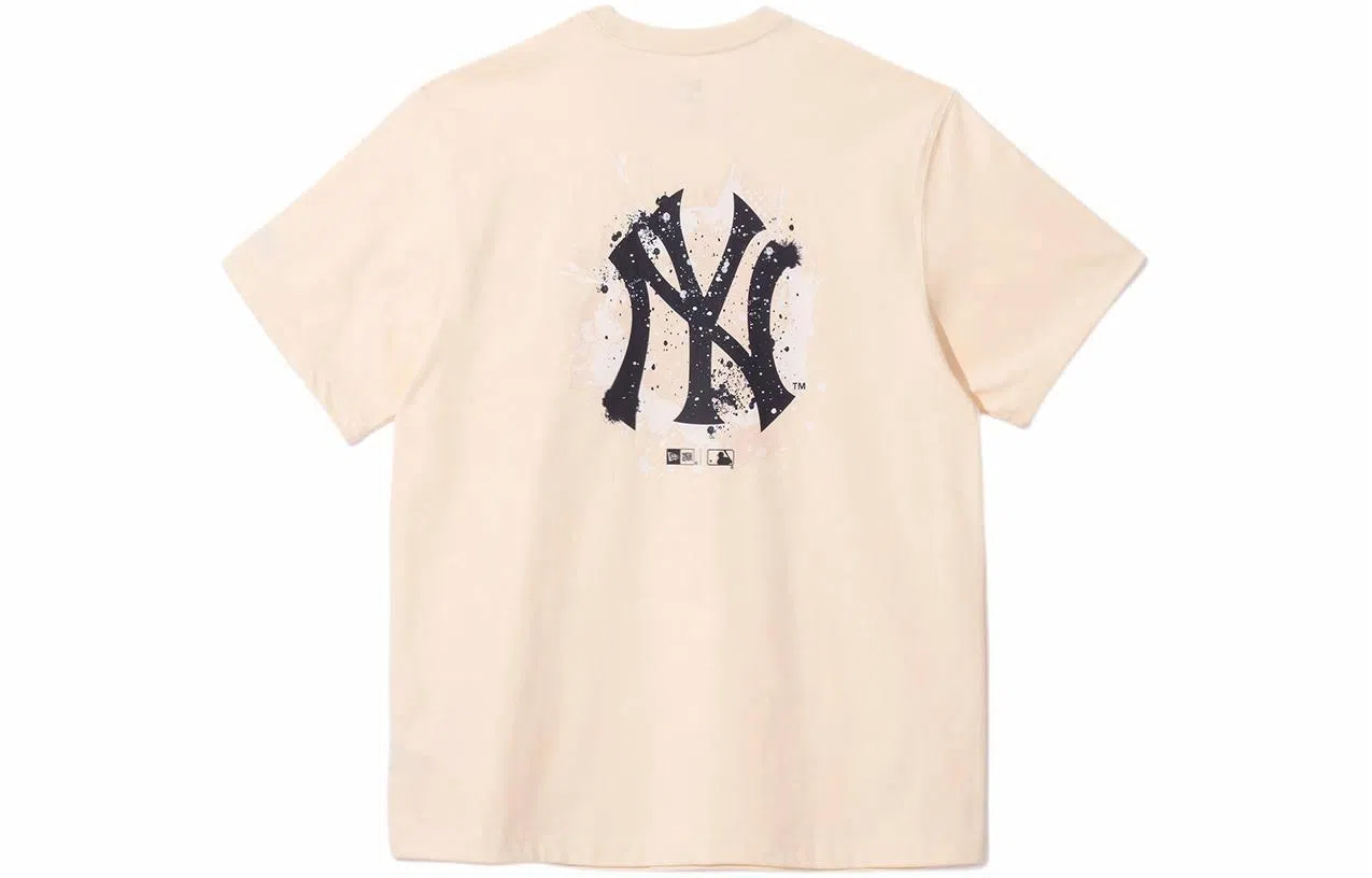New Era x MLB Ivory Crewneck T-Shirt