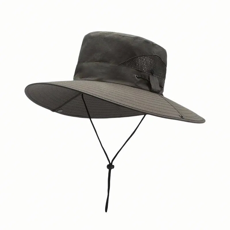 北极绒 户外遮阳防晒透气大檐潮流百搭休闲旅游必备 聚酯纤维 渔夫帽 男女同款情侣款