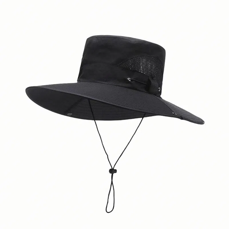 北极绒 户外遮阳防晒透气大檐潮流百搭休闲旅游必备 聚酯纤维 渔夫帽 男女同款情侣款
