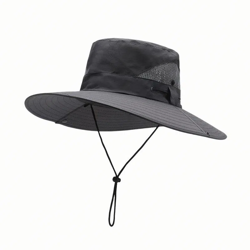 北极绒 户外遮阳防晒透气大檐潮流百搭休闲旅游必备 聚酯纤维 渔夫帽 男女同款情侣款