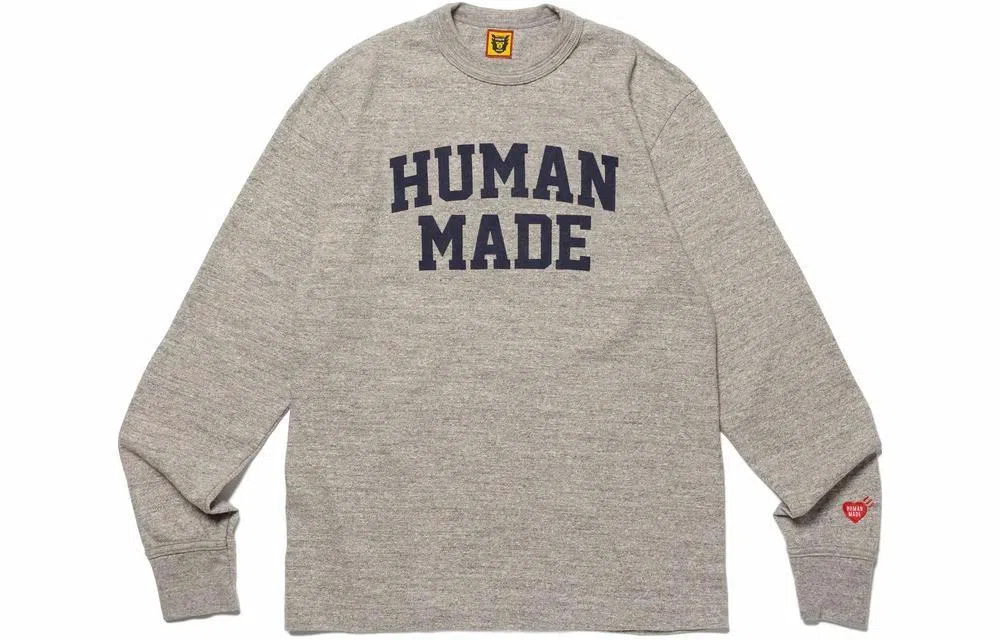 HUMAN MADE FW23 Retro Logo Long Sleeve Tee