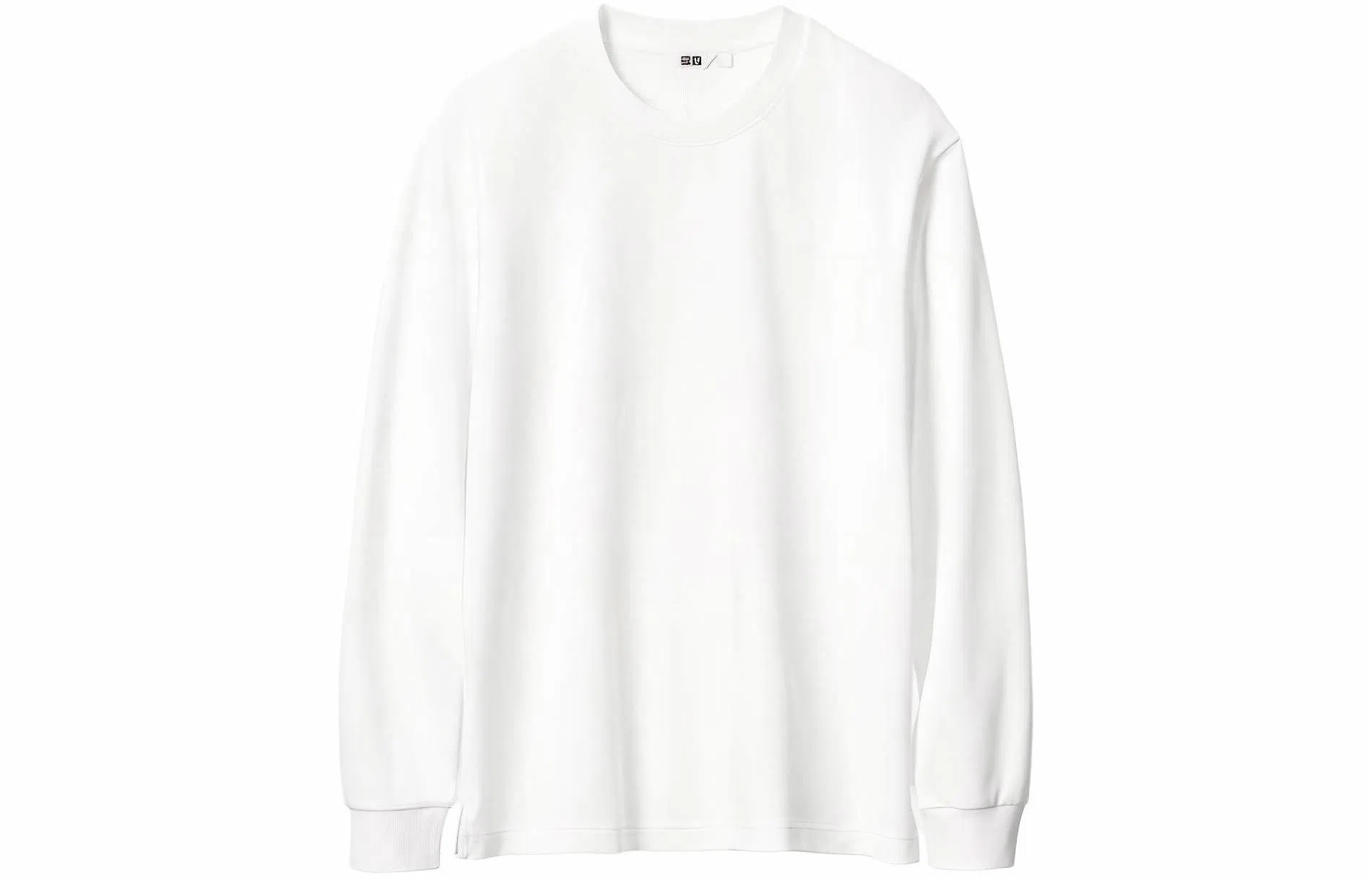 UNIQLO U Series White Long Sleeve T-Shirt