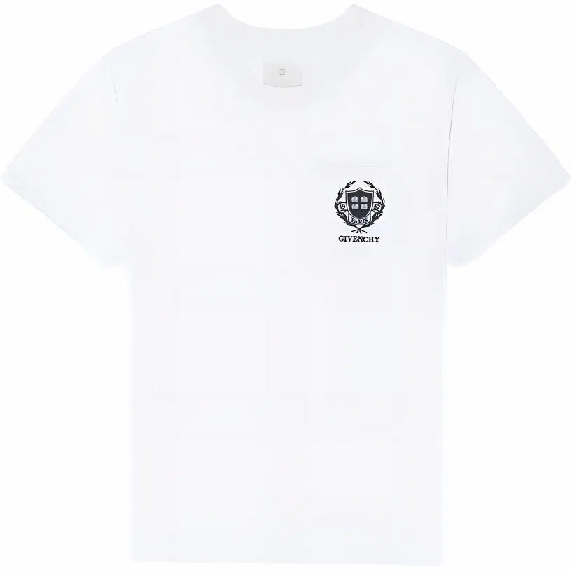 GIVENCHY Crest T-Shirt In Cotton T