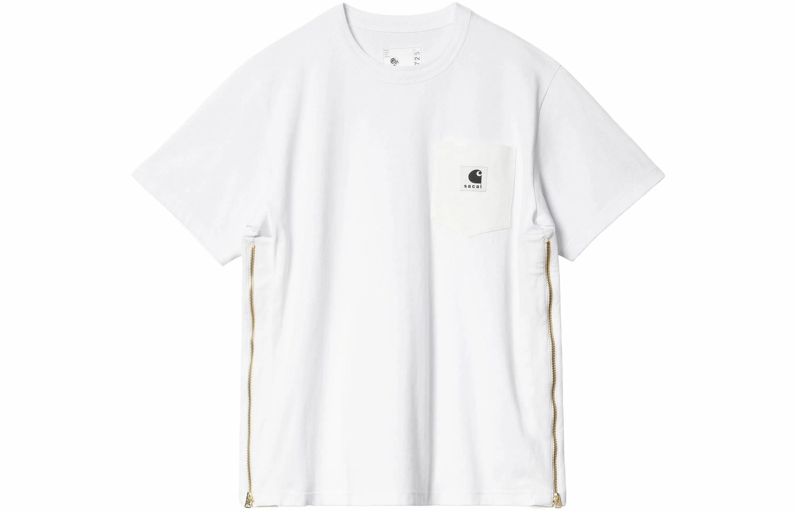 Sacai x Carhartt WIP SS24 White Tee