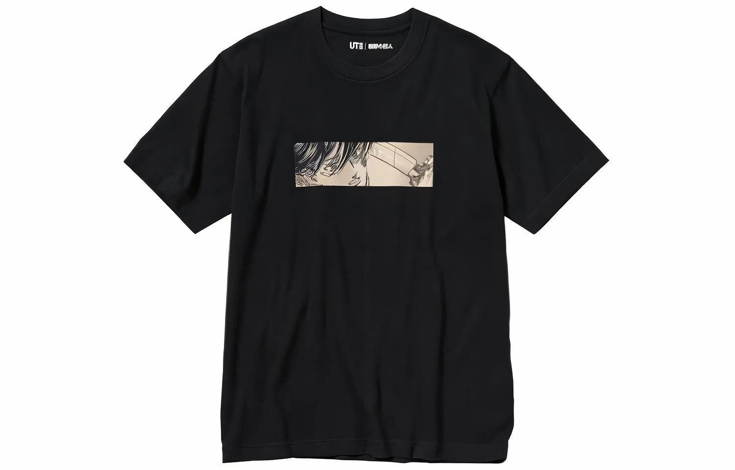 UNIQLO Attack on Titan FW23 T-Shirt Black