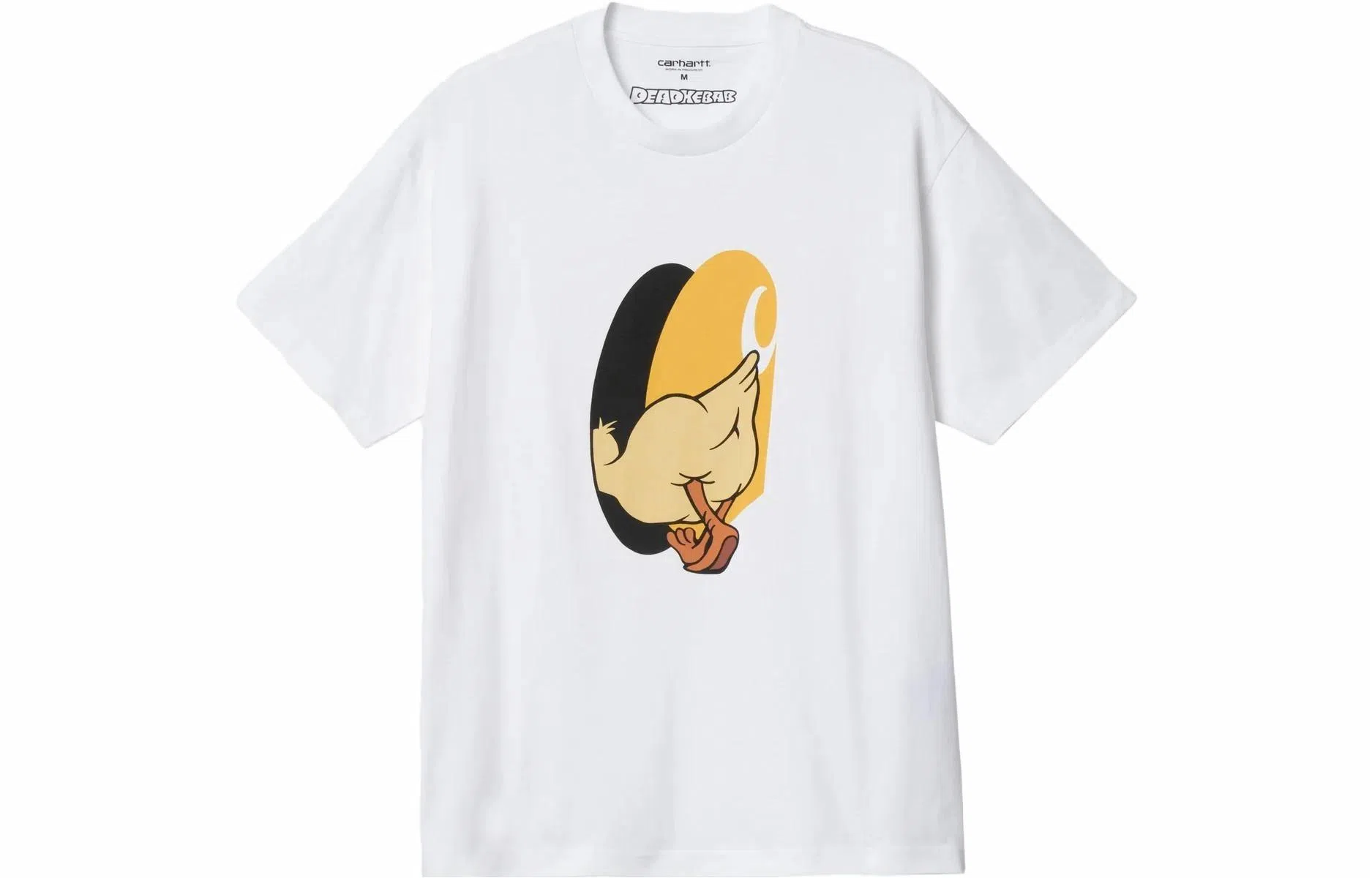 Carhartt WIP Animal Print Crew Neck Tee White