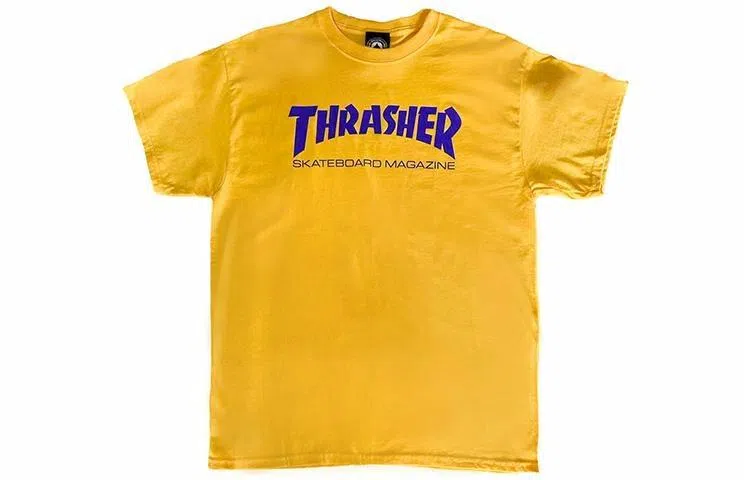 Thrasher Skate Mag Gold Tee