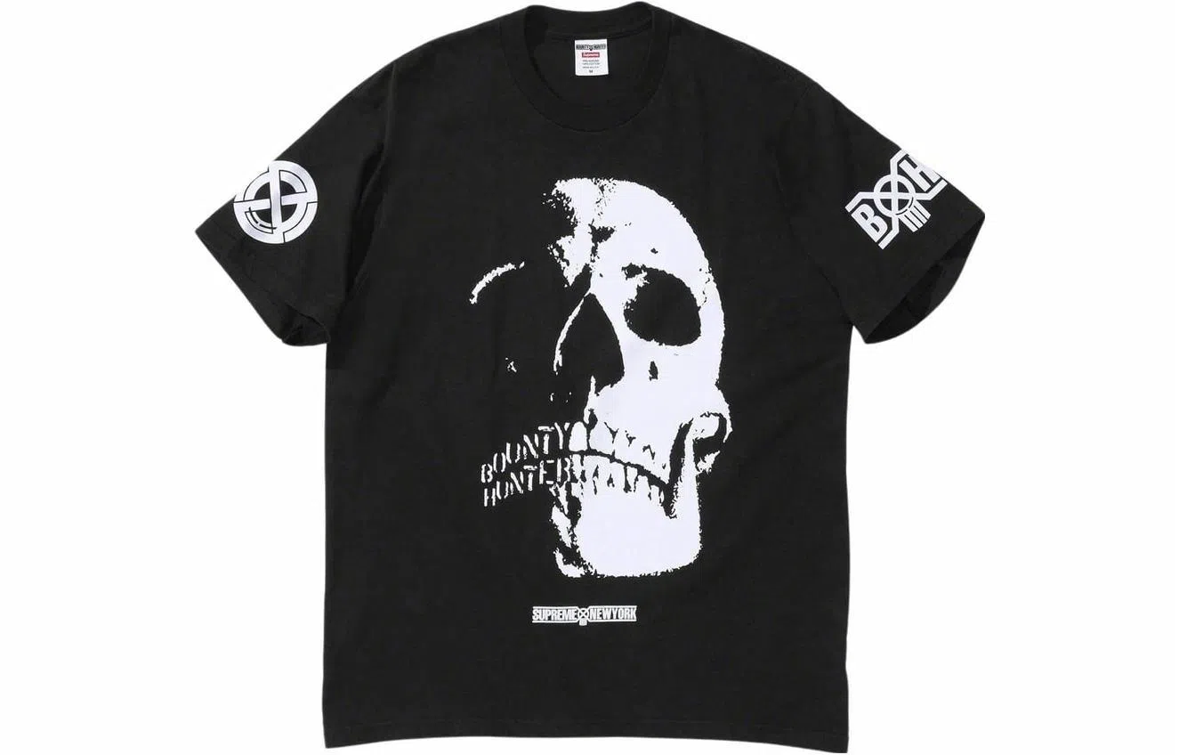 Supreme x BOUNTY HUNTER Skulls Tee
