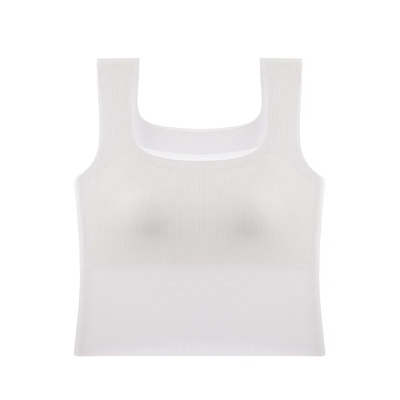 欧迪芬 无袖无痕百搭带胸垫内搭打底可外穿背心 女款
