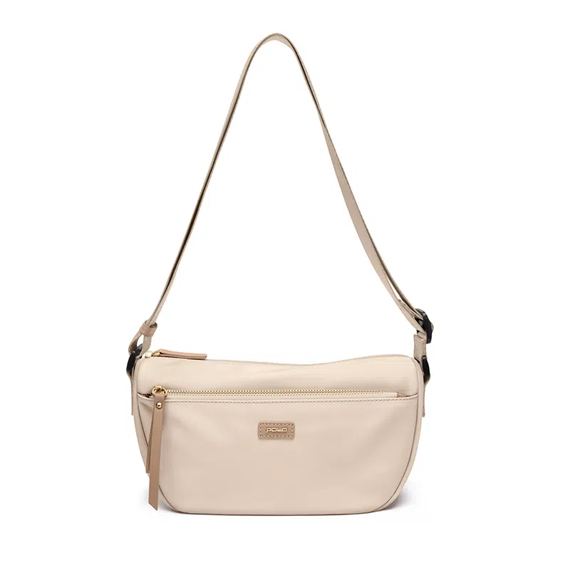 POLO Crossbody Bag Milk Tea Black