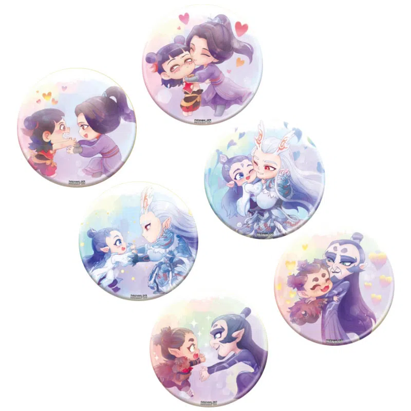 卡游 哪吒之魔童闹海拥抱系列四季系列 徽章