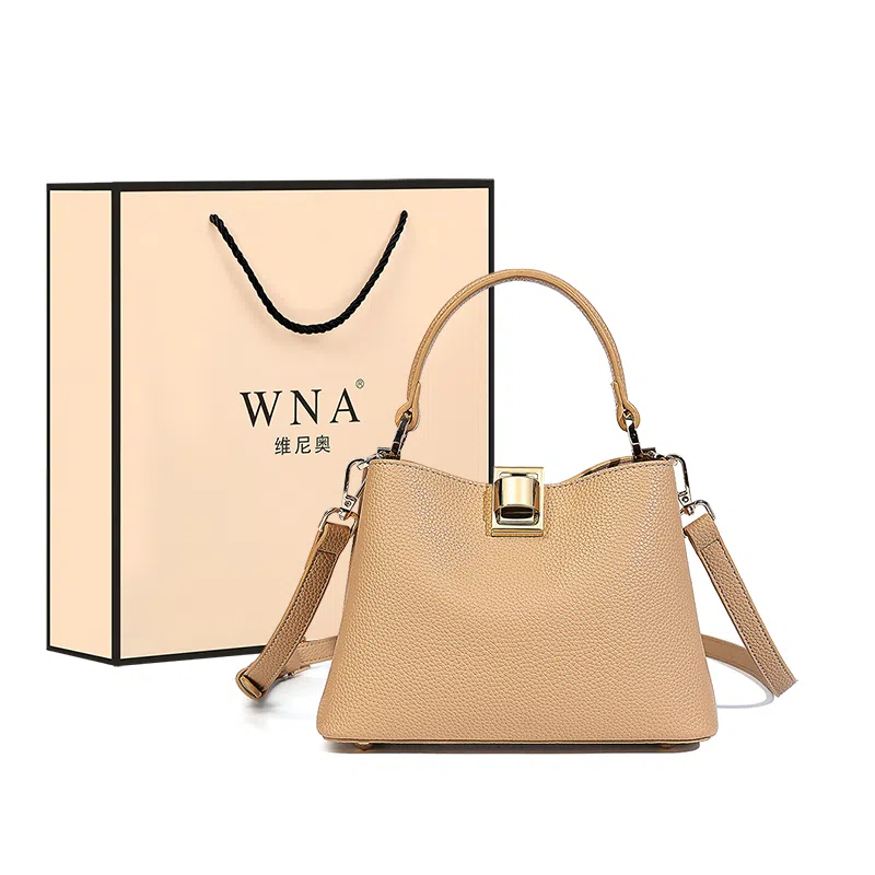 维尼奥 时尚通勤系列质感女包高级潮流气质休闲百搭妈妈包高颜值简约托特包 合成革 手提包单肩斜挎 常规 女款 卡其/米白/大象灰/黑色