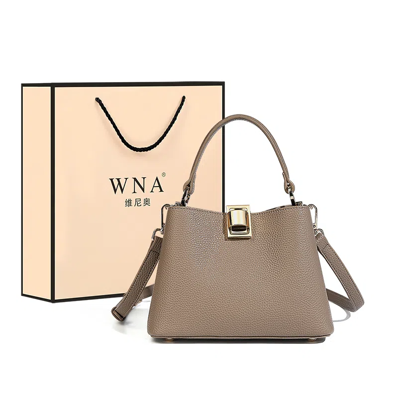维尼奥 时尚通勤系列质感女包高级潮流气质休闲百搭妈妈包高颜值简约托特包 合成革 手提包单肩斜挎 常规 女款 卡其/米白/大象灰/黑色