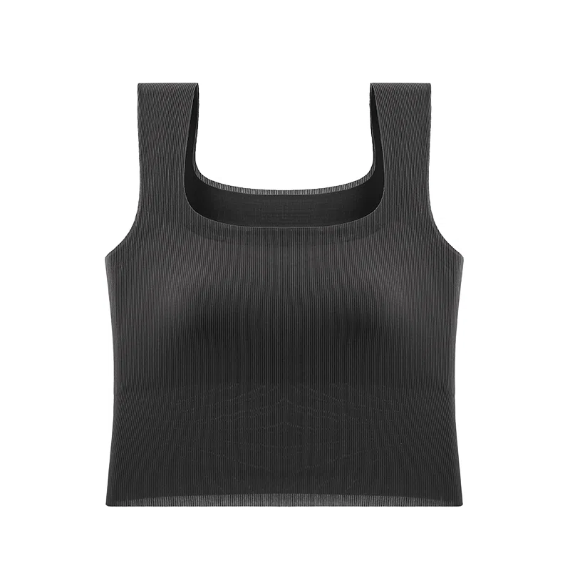欧迪芬 无袖无痕百搭带胸垫内搭打底可外穿背心 女款