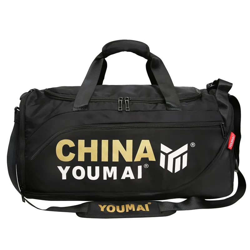 德力熊 多功能运动训练 尼龙 健身包 男女同款情侣款 黑色粉色卡其色玫红色黄色军绿色