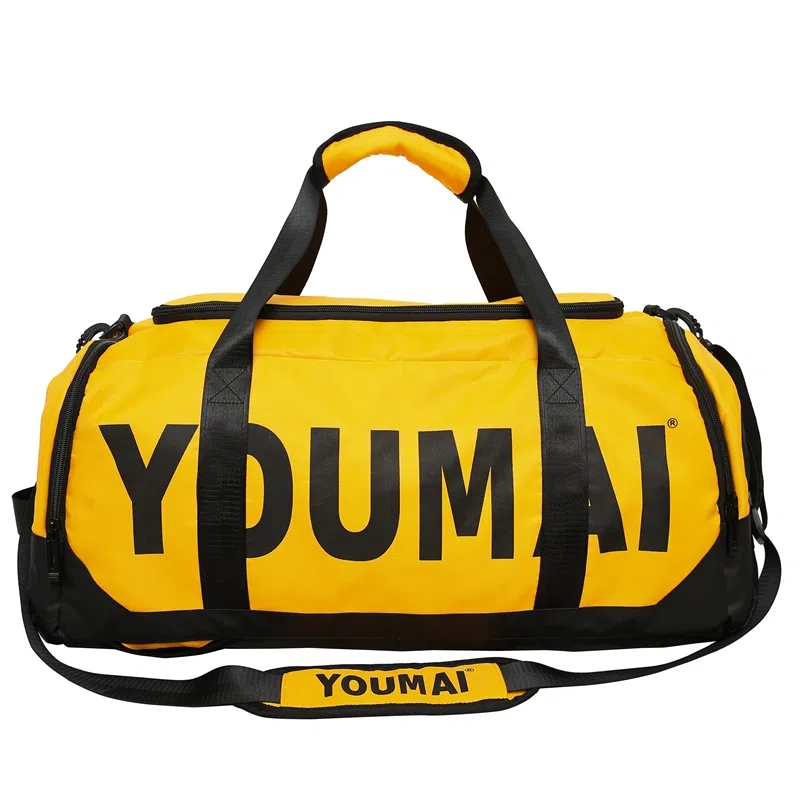 德力熊 干湿分离运动 尼龙 健身包 男女同款情侣款 黑色粉色卡其色红色黄色