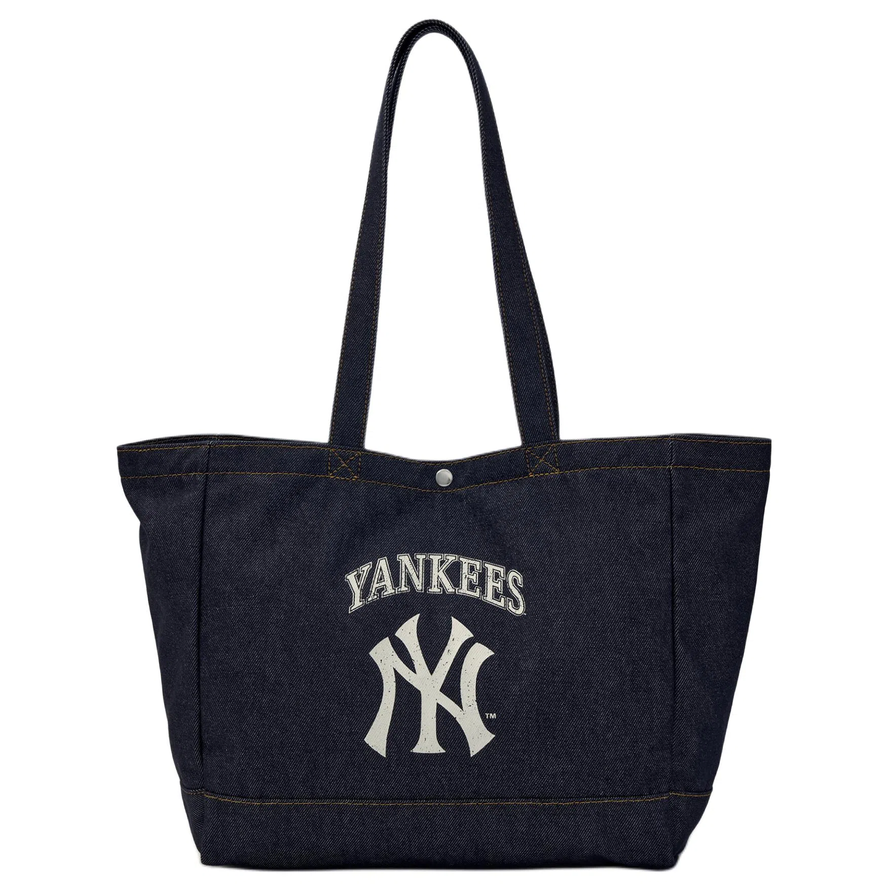 MLB Retro Letter Tote Bag Navy