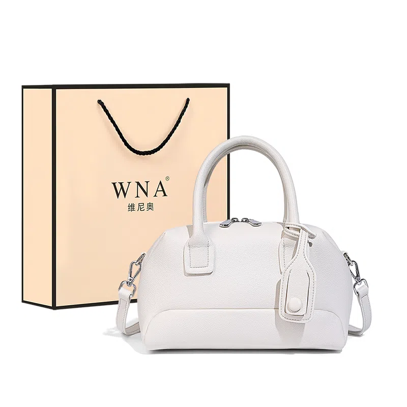 维尼奥 复古通勤时尚波士顿包高级感简约百搭气质休闲女包时尚洋气大气中年妈妈枕头包 合成革 手提包单肩斜挎 常规 女款 多色