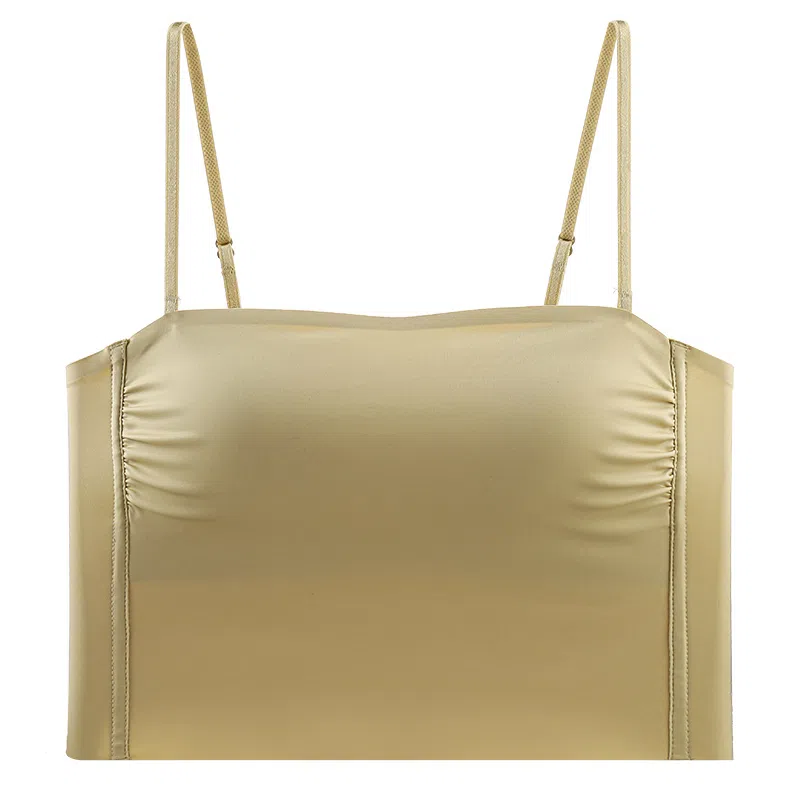 欧迪芬 舒适聚拢透气美背无痕带胸垫一体式背心 女款