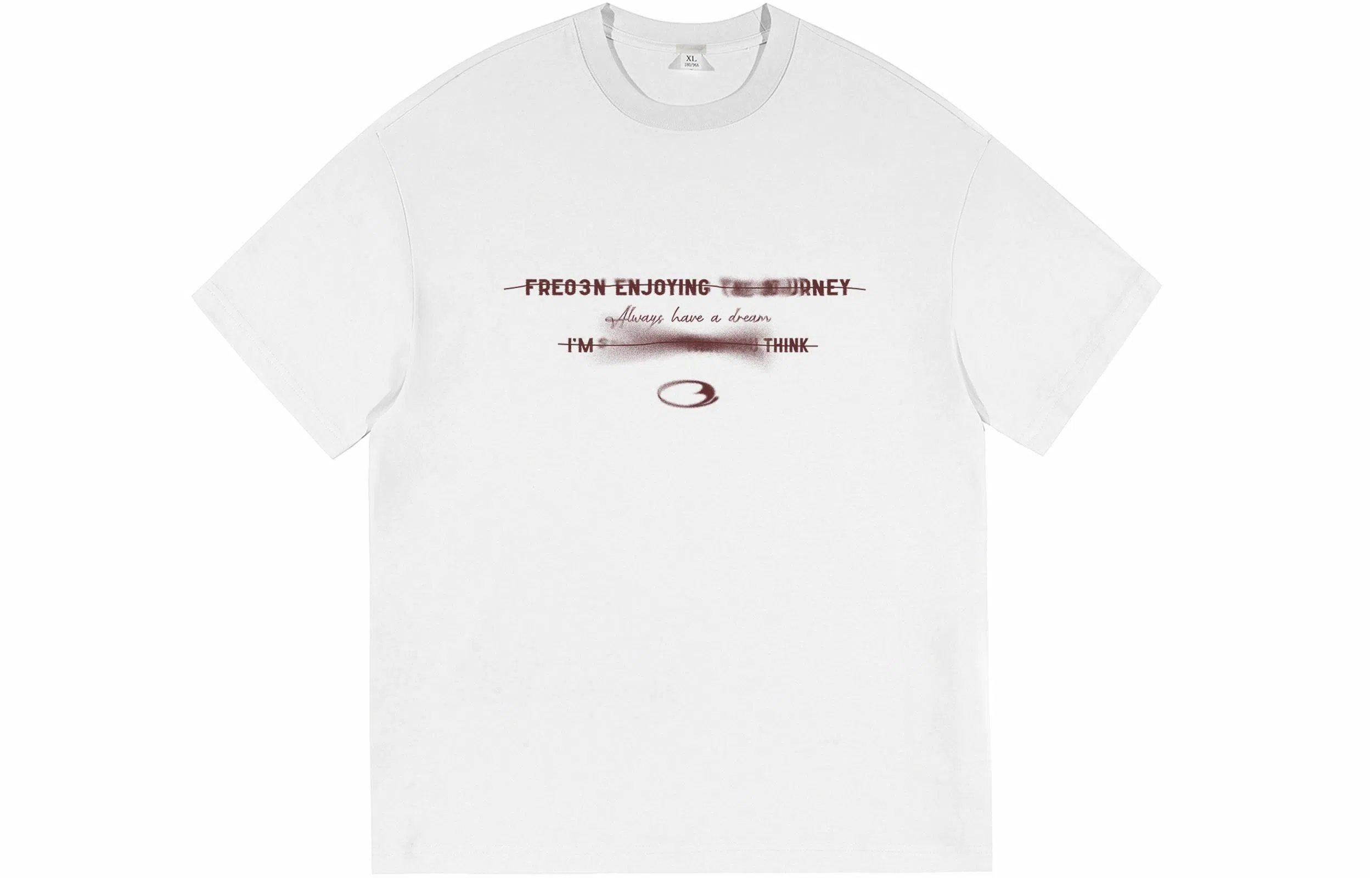 FREO3N Simple Logo Crewneck T-Shirt