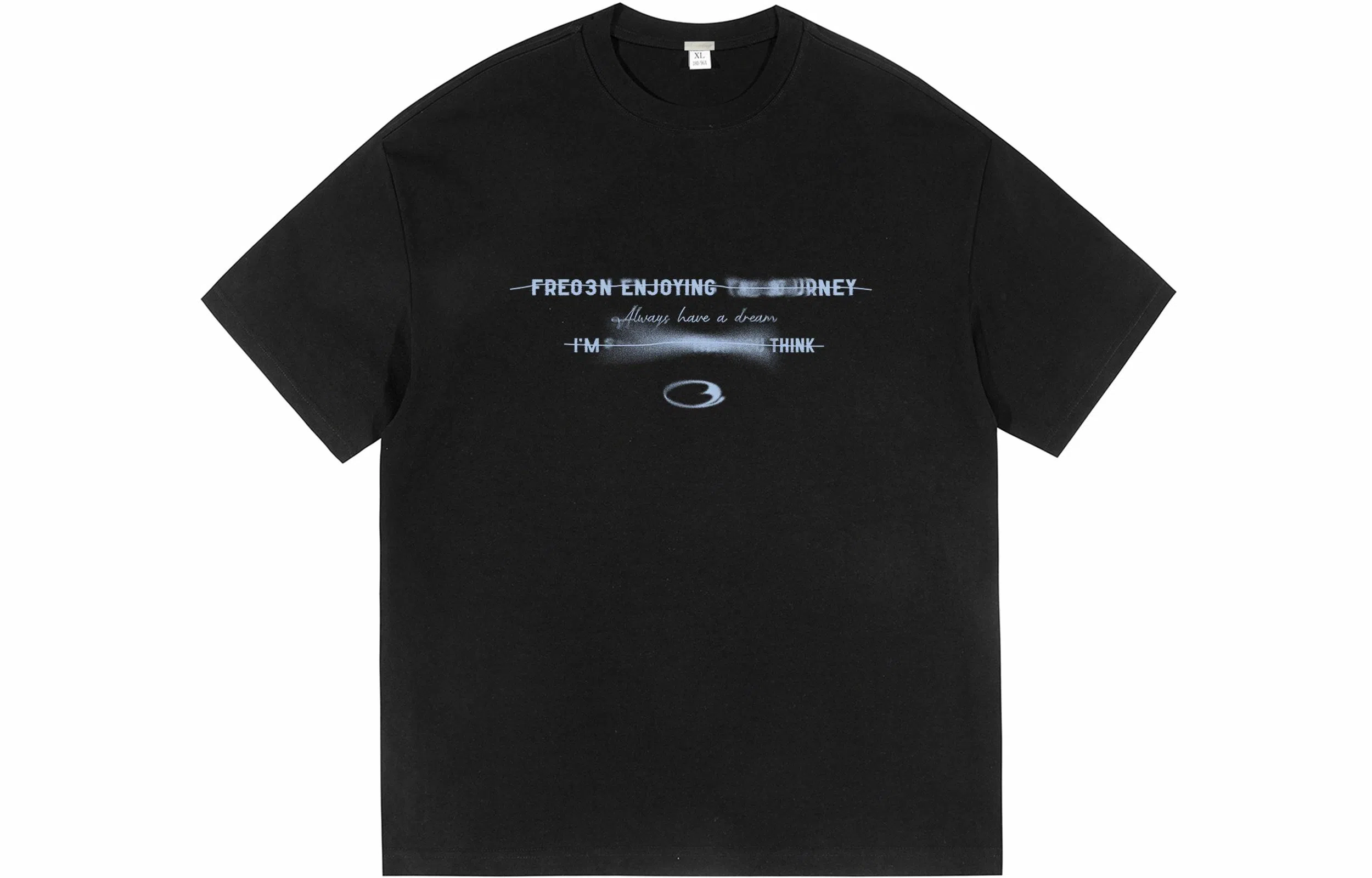 FREO3N Simple Logo Crewneck T-Shirt