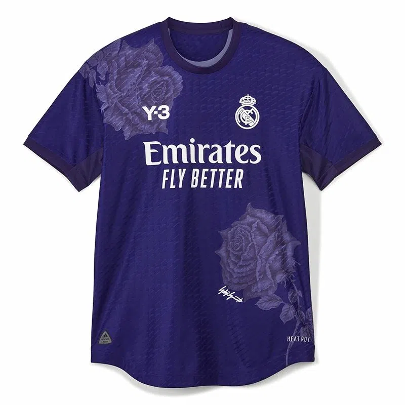 adidas x Real Madrid Logo T-Shirt Purple