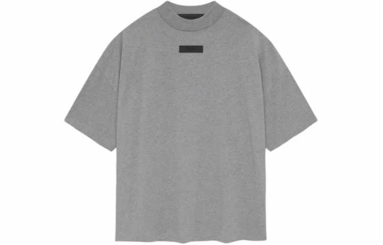 Fear of God Essentials SS24 Crewneck T-Shirt Dark Heather Oatmeal