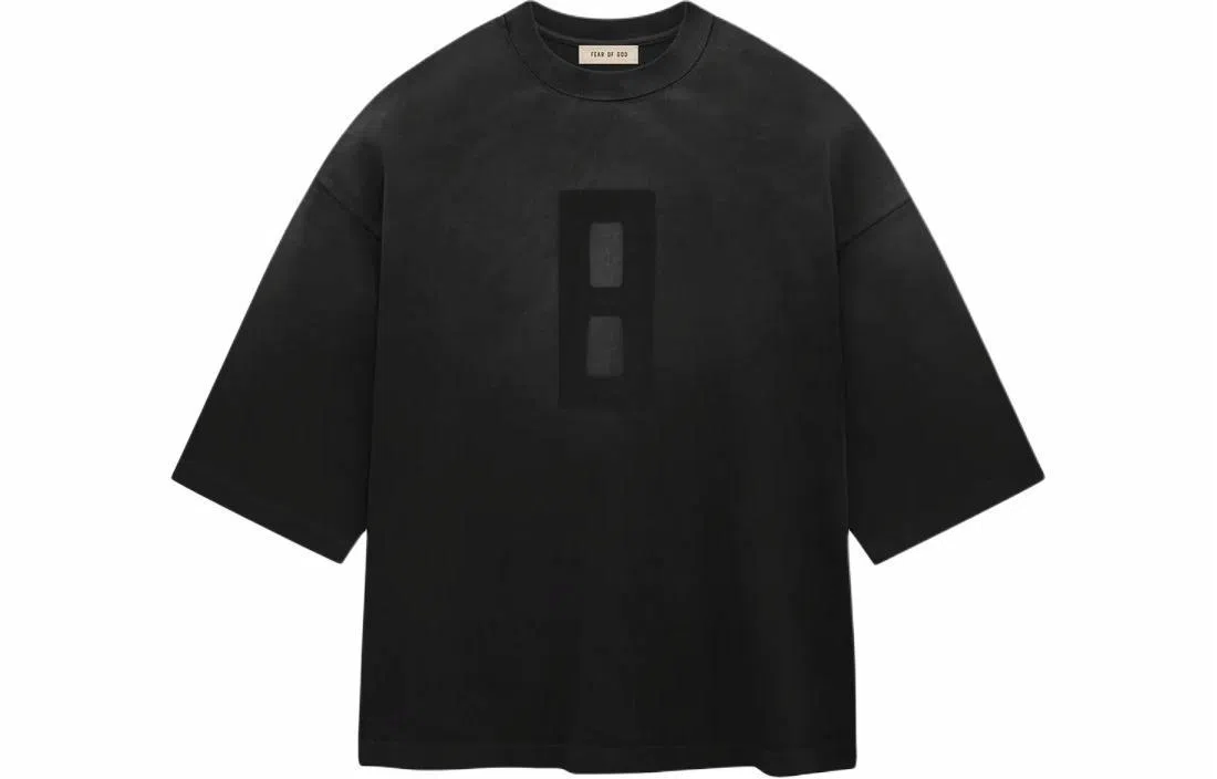 Fear of God Airbrush 8 SS Tee Black