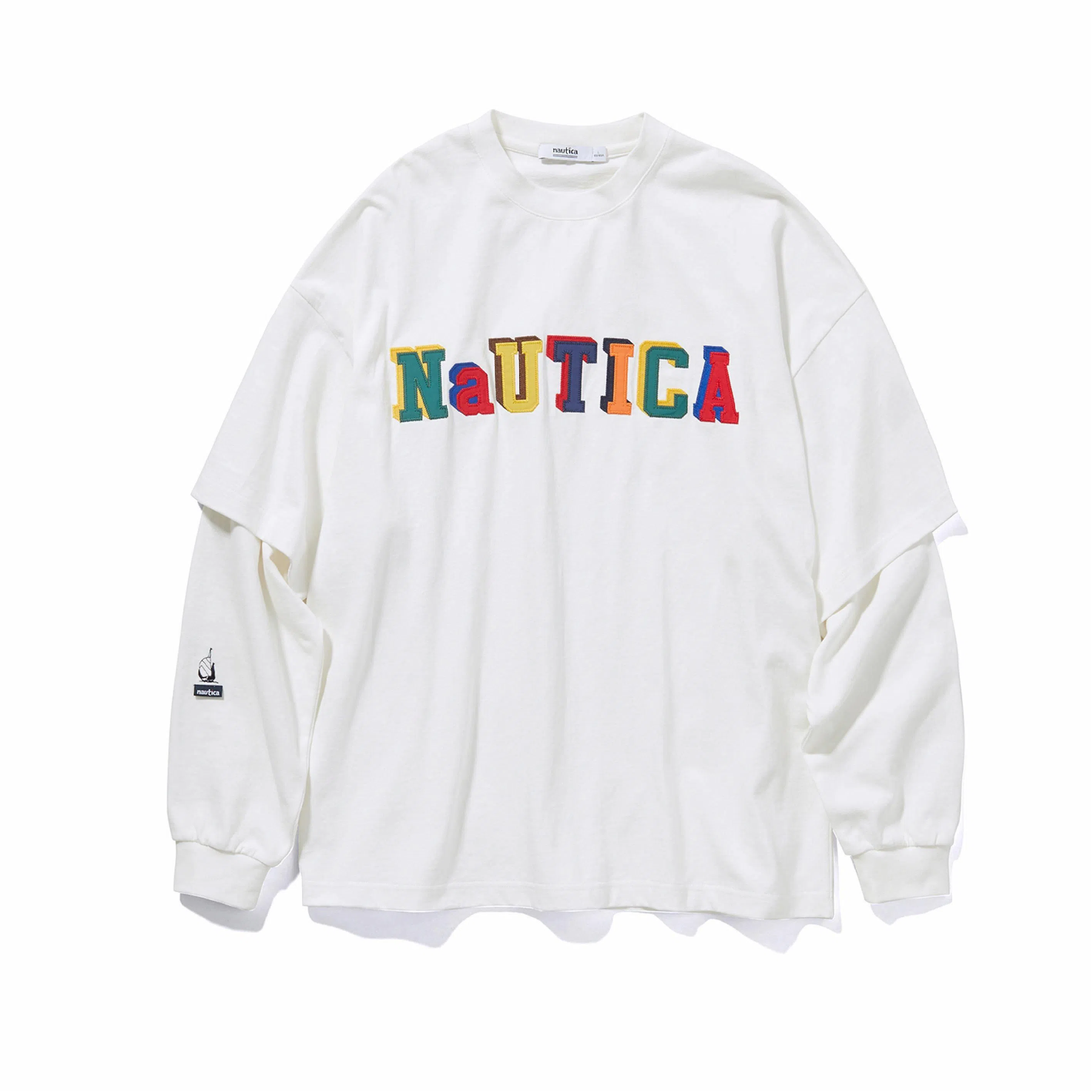 nautica white sail T