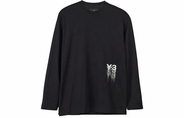 Y-3 GFX LS Tee Black