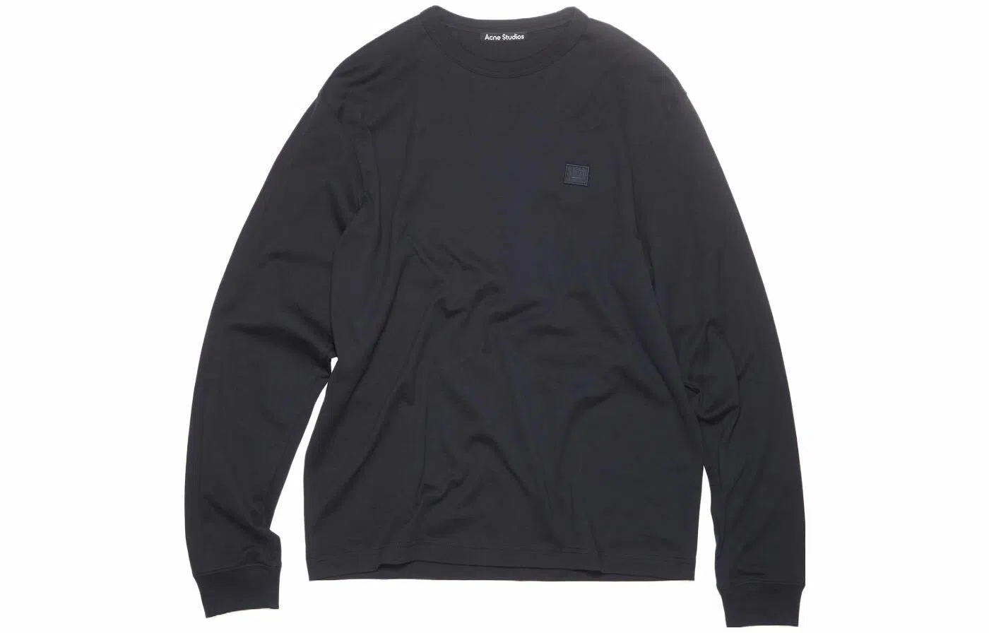 Acne Studios Geometric Crewneck FW23 Black