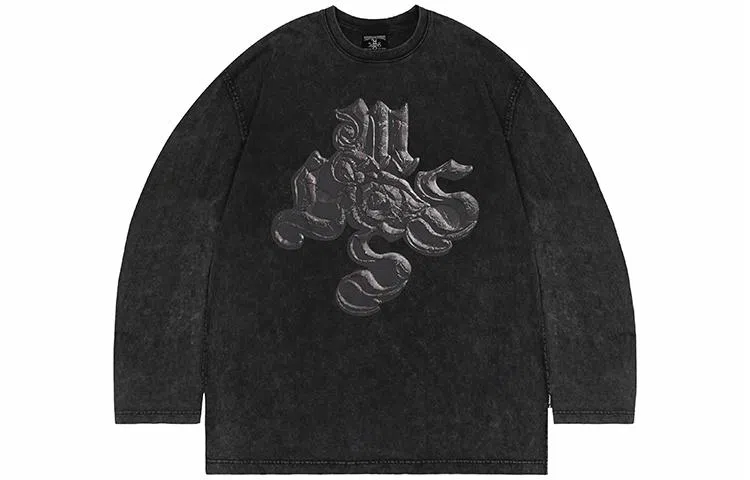 WHOOSIS -MOSLOSTBHNP 3D PRINT WASHED SHIRTT