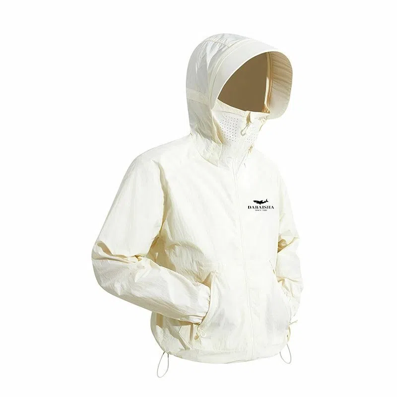 大白鲨 户外冰丝速干防紫外线防晒服 男款