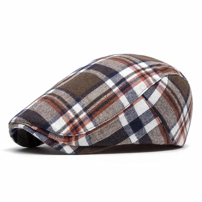 AAJF Plaid Beret