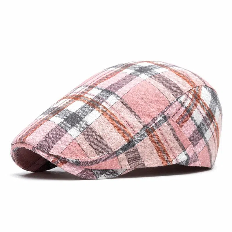 AAJF Plaid Beret