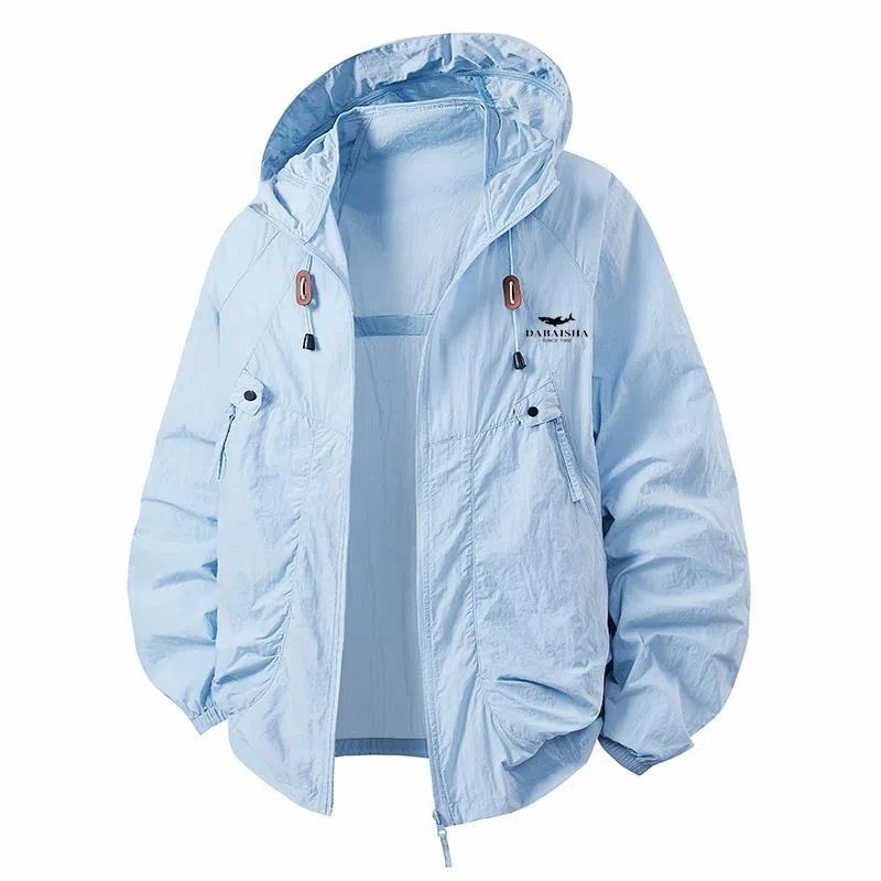 大白鲨 轻薄透气速干防晒服 男款