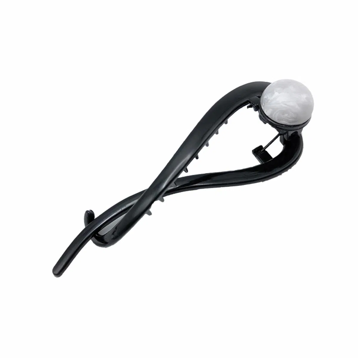 简应舒 后脑勺扭扭夹一字抓夹头 子 亚克力 发夹 女款