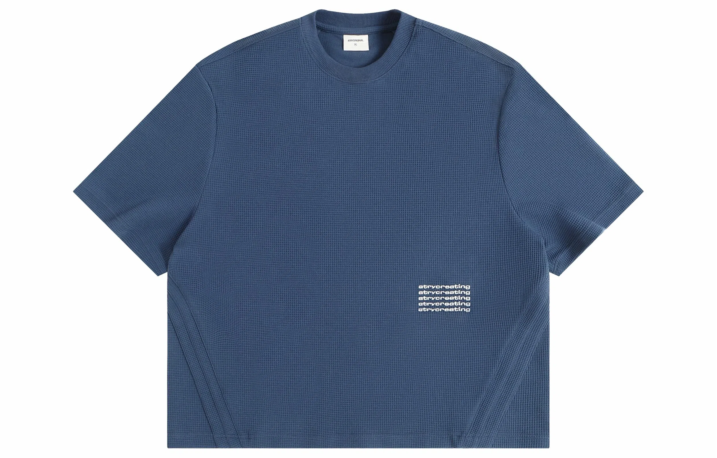 Atry Waffle Embroidered Tee