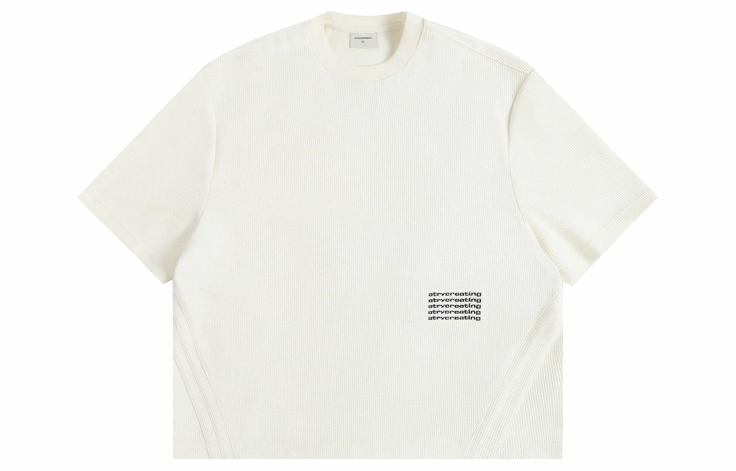 Atry Waffle Embroidered Tee