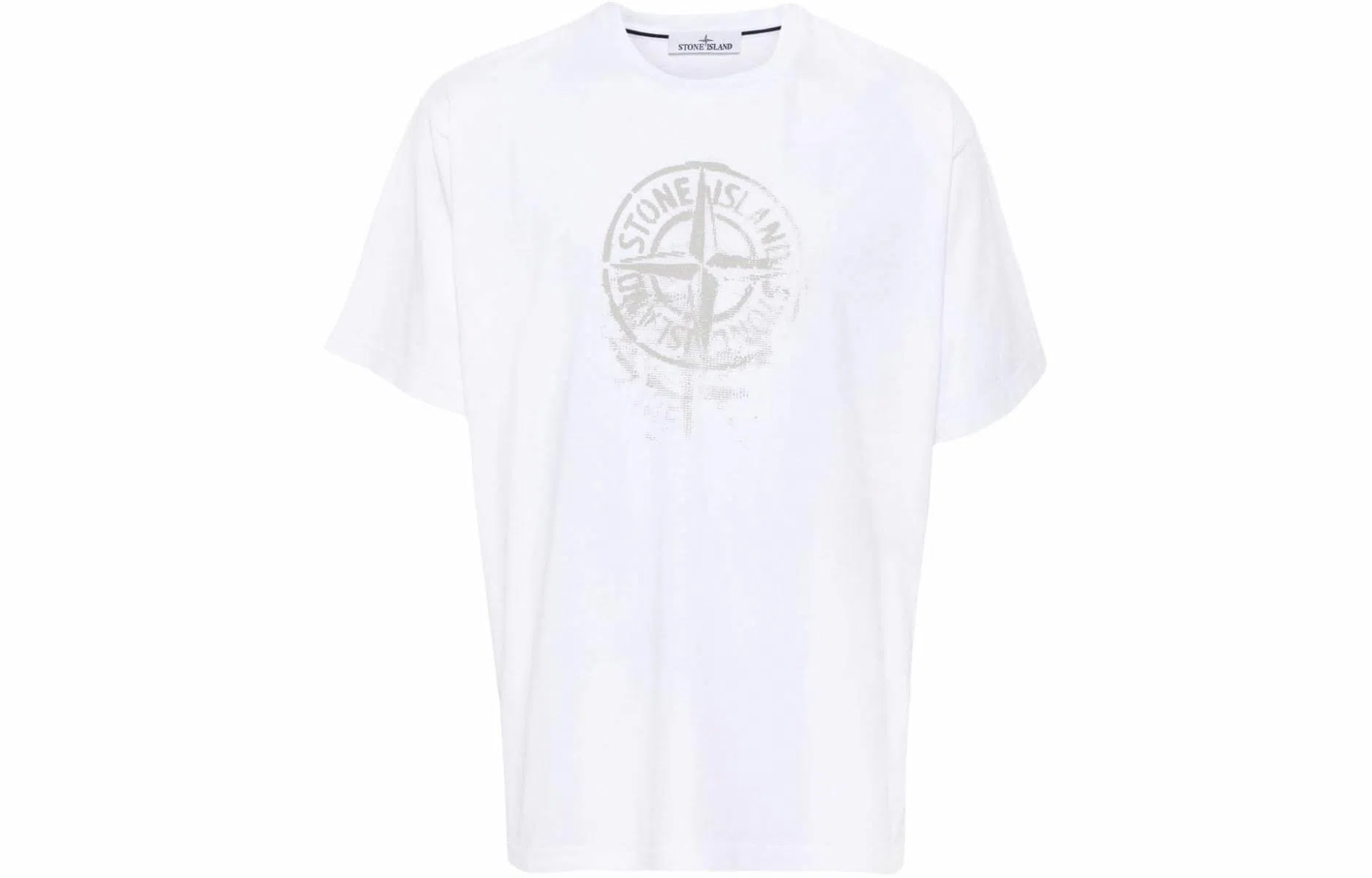 Stone Island Compass Logo T-Shirt SS24 White
