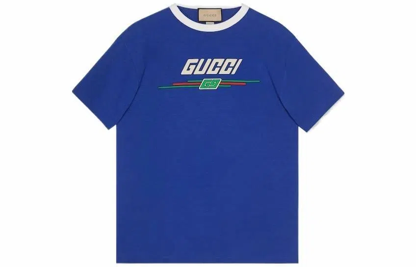 GUCCI T-Shirt With Gucci Print T