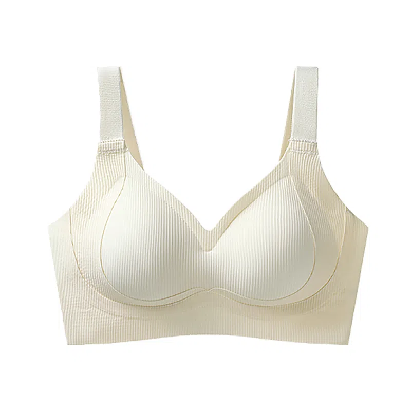 草本初色 无痕提拉美背聚拢防下垂无钢圈收副乳半固定不空杯文胸 女款