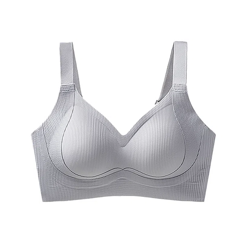 草本初色 无痕提拉美背聚拢防下垂无钢圈收副乳半固定不空杯文胸 女款