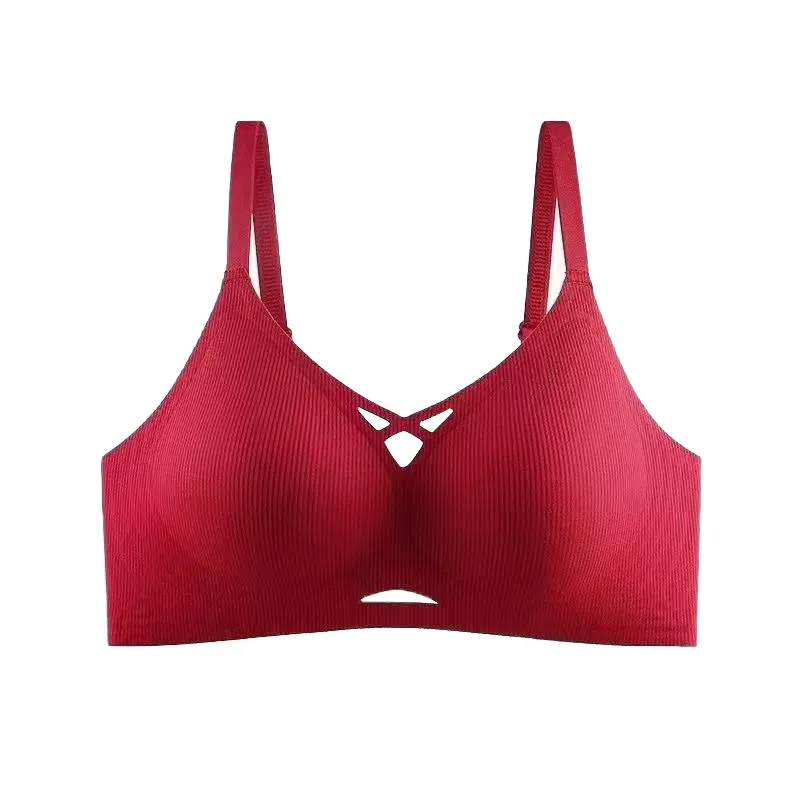 莫代尔 无痕聚拢小胸显大上托防垂收副乳无钢圈亲肤透气舒适塑性文胸 女款