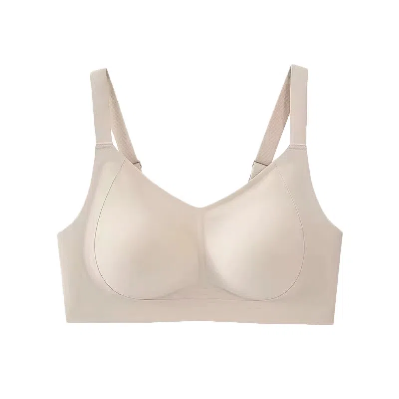 莫代尔 无痕聚拢小胸显大上托防垂收副乳性感无钢圈亲肤透气舒适塑性文胸 女款