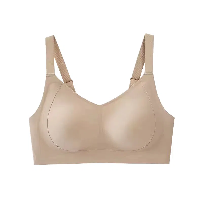 莫代尔 无痕聚拢小胸显大上托防垂收副乳性感无钢圈亲肤透气舒适塑性文胸 女款