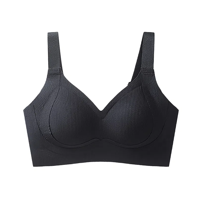 草本初色 无痕提拉美背聚拢防下垂无钢圈收副乳半固定不空杯文胸 女款