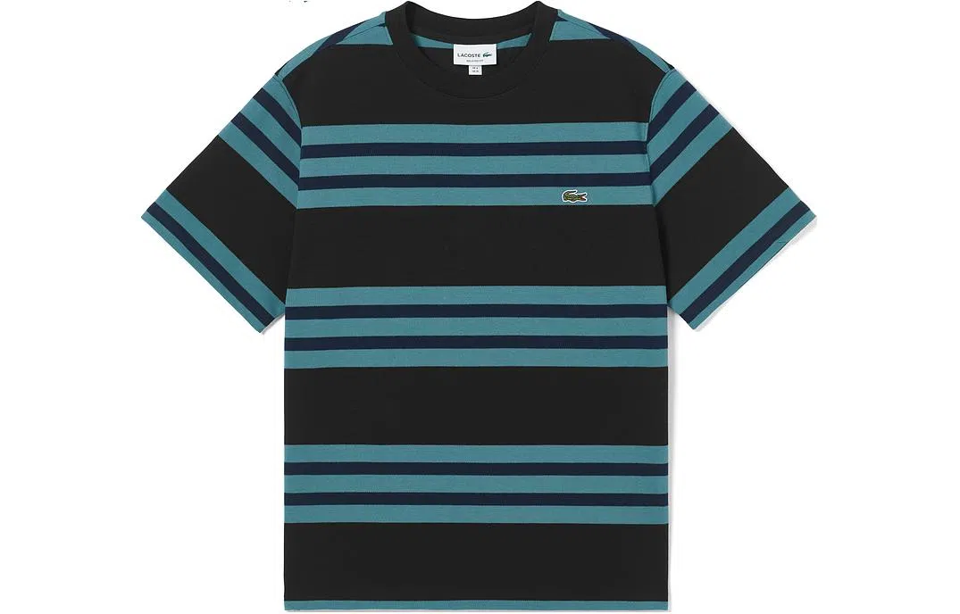 Lacoste Striped Crewneck Tee