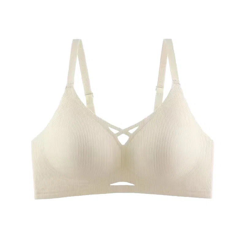 莫代尔 无痕聚拢小胸显大上托防垂收副乳无钢圈亲肤透气舒适塑性文胸 女款