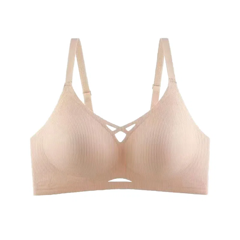 莫代尔 无痕聚拢小胸显大上托防垂收副乳无钢圈亲肤透气舒适塑性文胸 女款